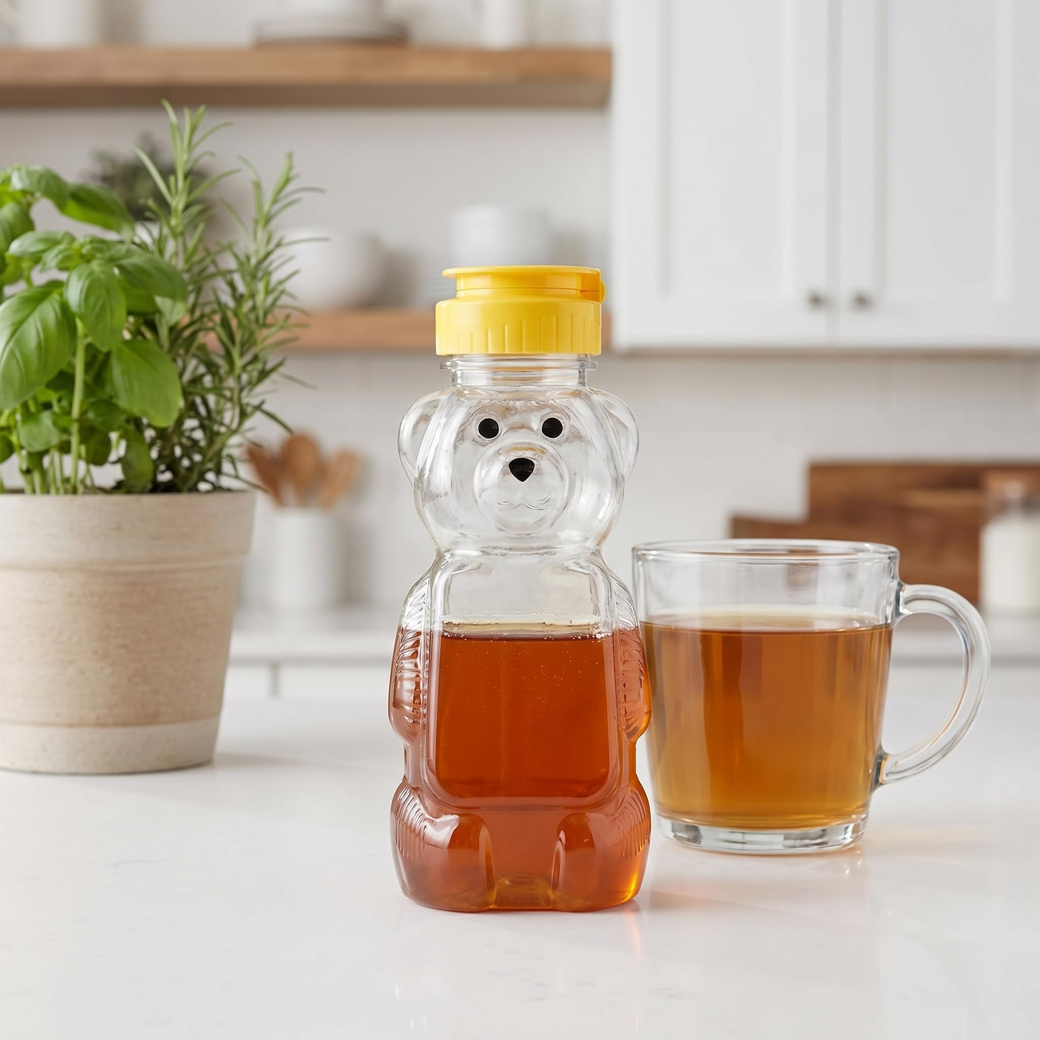 Amazon.co.jp: Bekith 16個パック 8液量オンス プラスチックベア